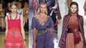 Zleva: Les Copains Bottega Veneta, Etro