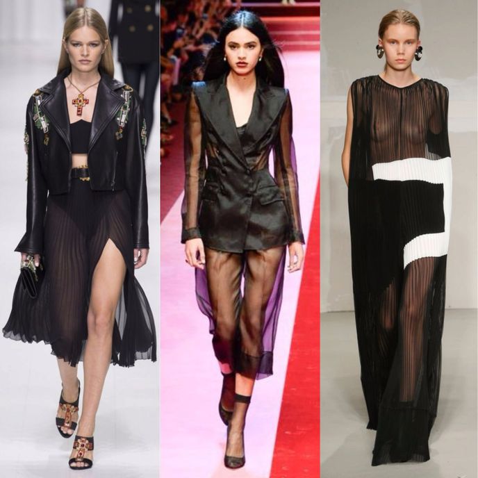 Zleva: Versace, Dolce&Gabbana, Krizia