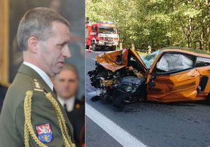Podle informací TN.cz po čelním střetu s Fordem Mustang zemřel generál Milan Jakubů.