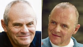 Anthony Hopkins jako Hannibal Lecter se Kňažkovi až neuvěřitelně podobá