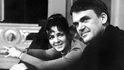 Spisovatel Milan Kundera s manželkou Věrou