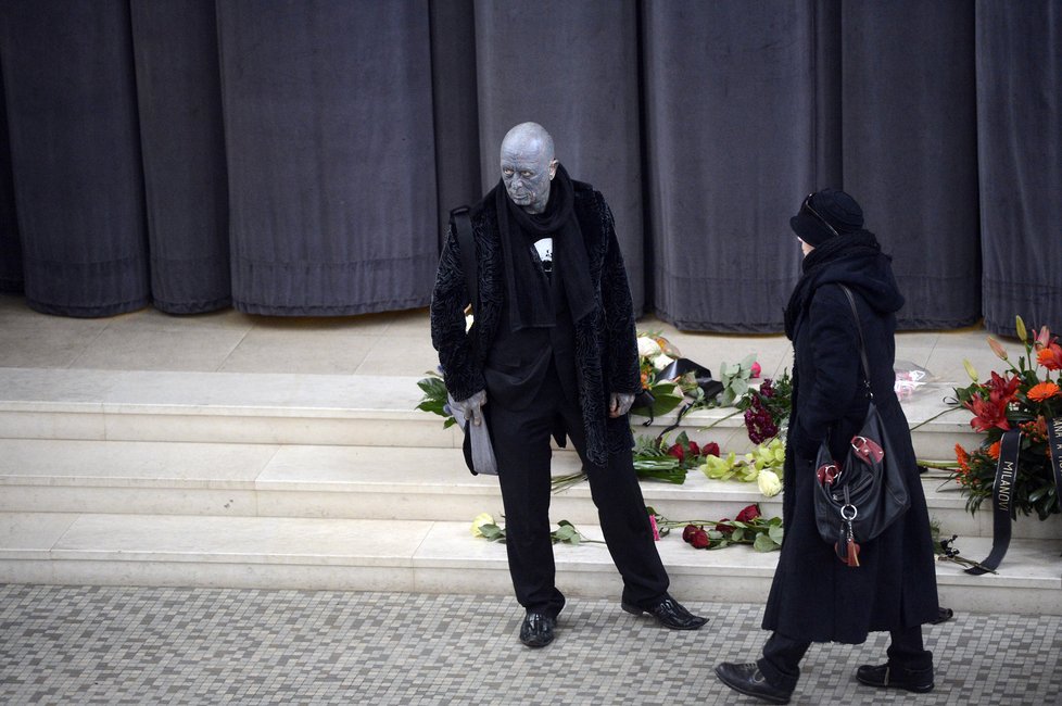 Pohřeb Milana Kupky: Neúspěšný prezidentský kandidát Vladimír Franz