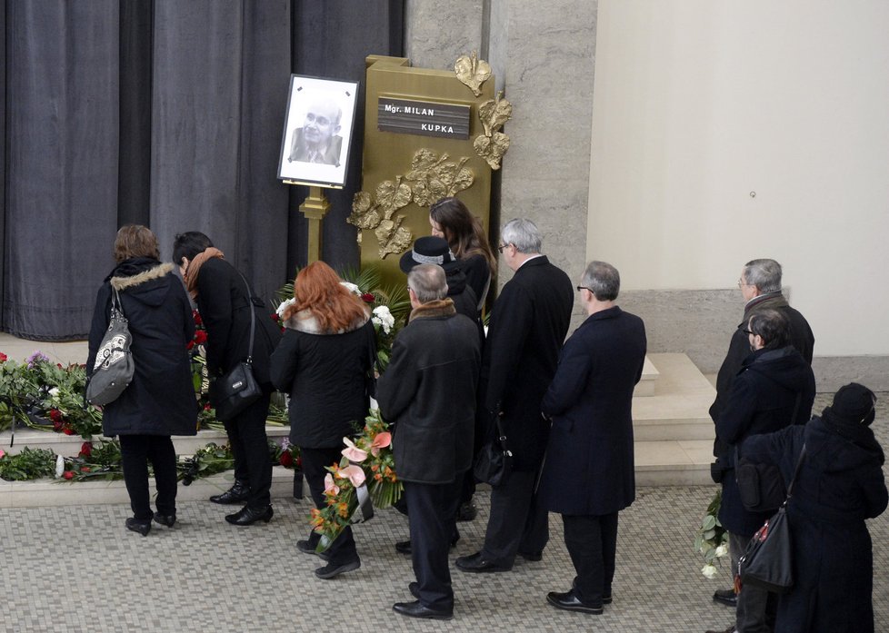 Pohřeb Milana Kupky: Kupka se mohl stát novým náměstkem ministra kultury