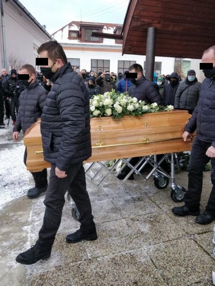 Pohřeb bývalého policejního prezidenta Milana Lučanského.
