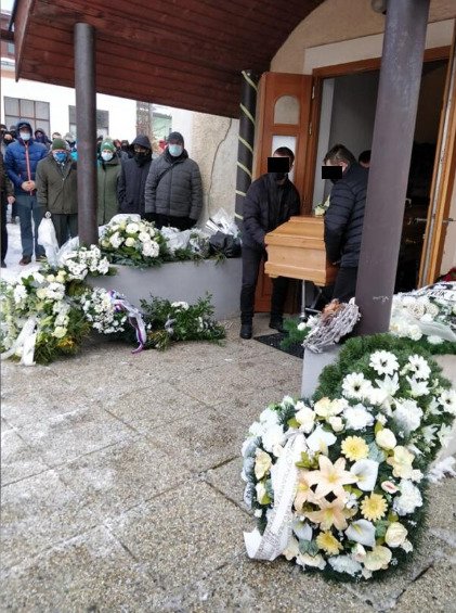 Pohřeb bývalého policejního prezidenta Milana Lučanského.