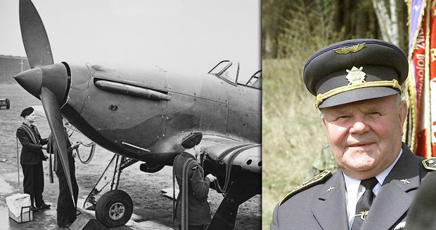 Zemřel bývalý válečný letec Milan Malý, který ve 2. světové sloužil u RAF