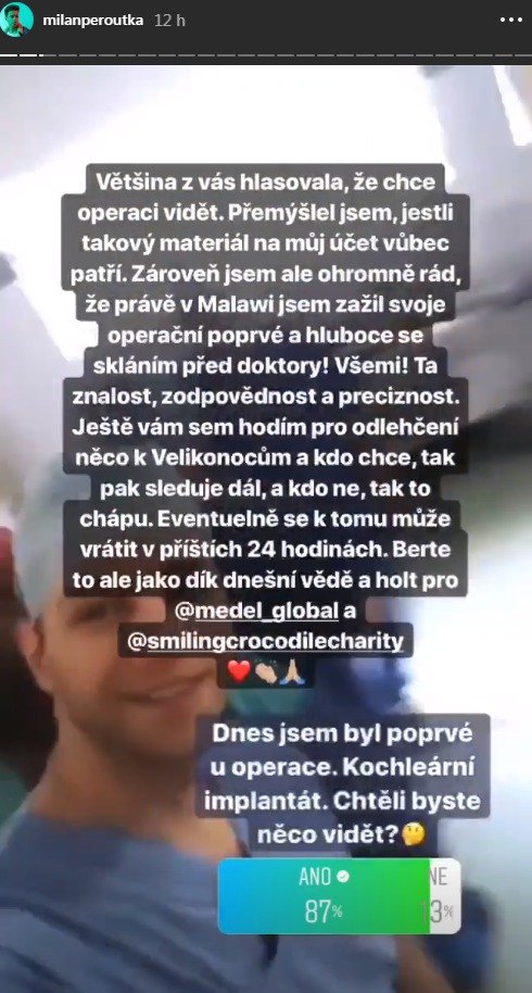 Milan Peroutka zažil drama na operačním sále! Při pohledu na fotografie tuhne krev v žilách!