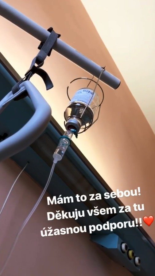 Milan Peroutka leží po operaci v nemocnici