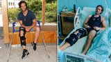 Nezmar Milan Peroutka po dvou operacích a 13 dnech ve špitálu: Další hazard se zdravím?!