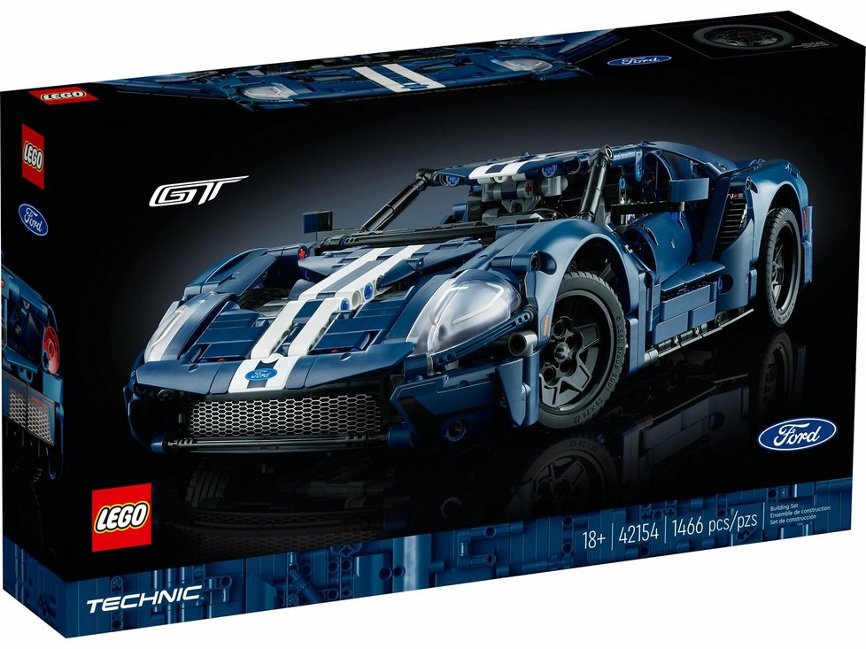 Ford GT – novinka Lego Technic od českého designéra Milana Reindla