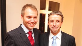 Radní Milan Richter a Svobodův předchůdce ve funkci primátora Pavel Bém