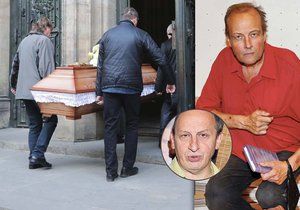 Moderátor Jan Kraus nedorazil na pohřeb svého přítele Milana Šimáčka.