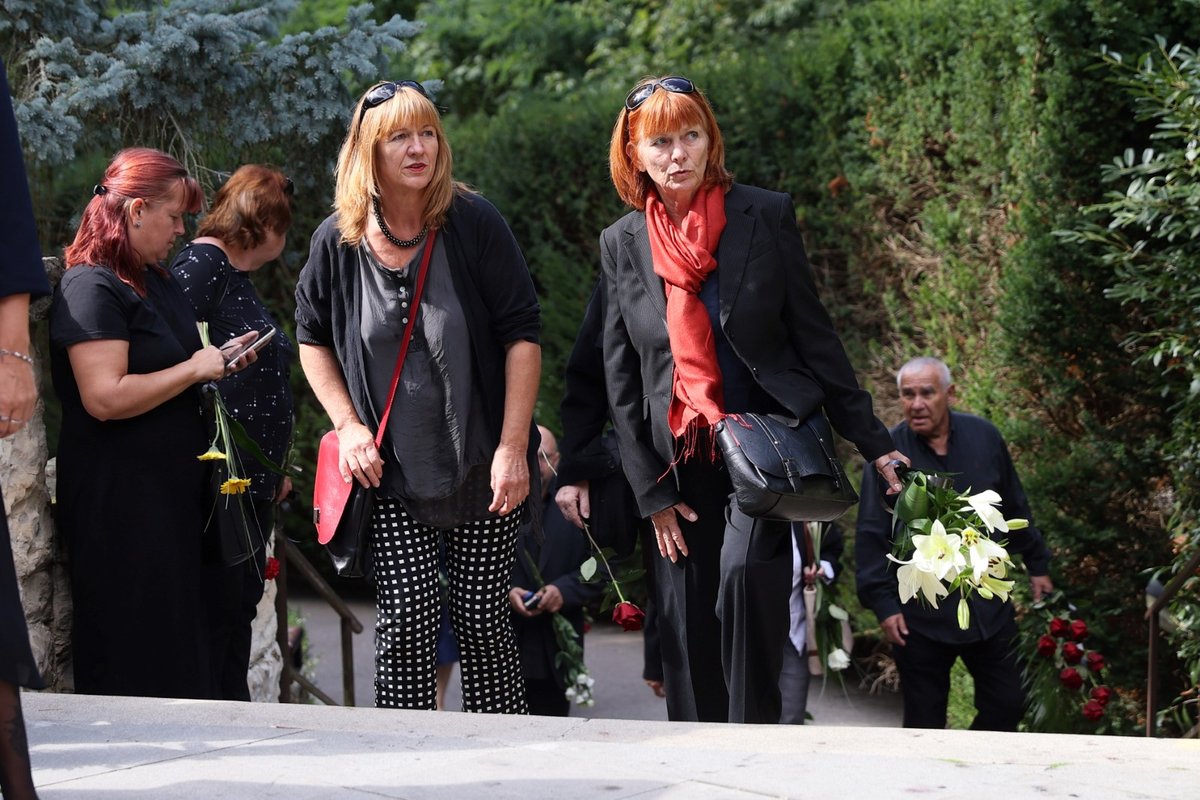 Pohřeb Milana Slepičky