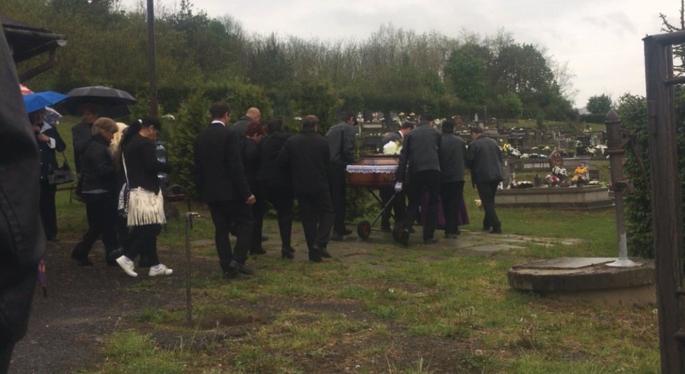 Pohřeb Milana (†48) byl velmi dojemný a emotivní.