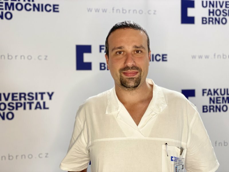 Docent Milan Sova, přednosta plicního oddělení FN Brno