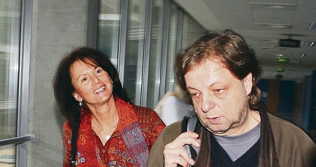 Milan Šteindler a jeho manželka