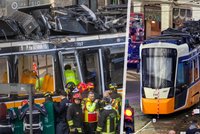 V Miláně havarovala tramvaj: Vlétla do obchodu! Dva mrtví