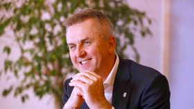 Vedoucí Kanceláře prezidenta republiky Milan Vašina při rozhovoru pro Blesk (2025)