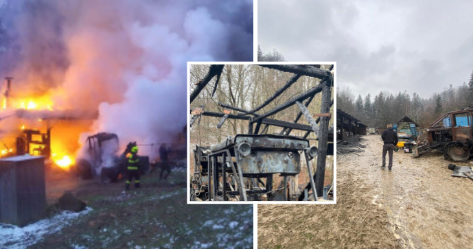Fire in Vsetínsk: Milan’s beloved farm burned down