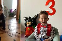 Milánek (3) s SMA dělá po Zolgensmě pokroky: Podplácíme ho, tvrdí maminka Markéta