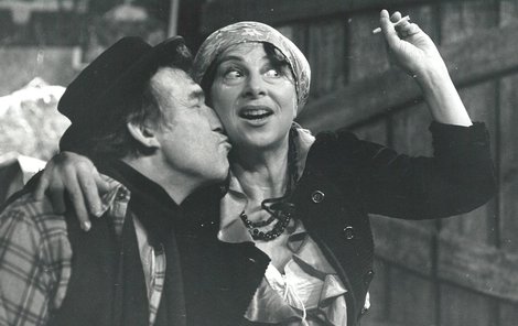 1984: Milena Asmanová v jedné ze svých divadelních rolí.