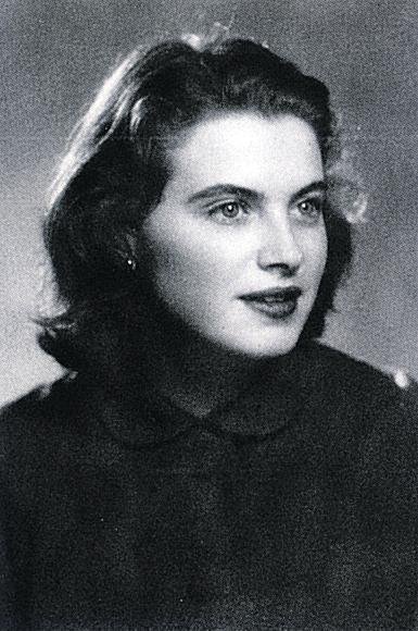 Milena Dvorská v roce 1957