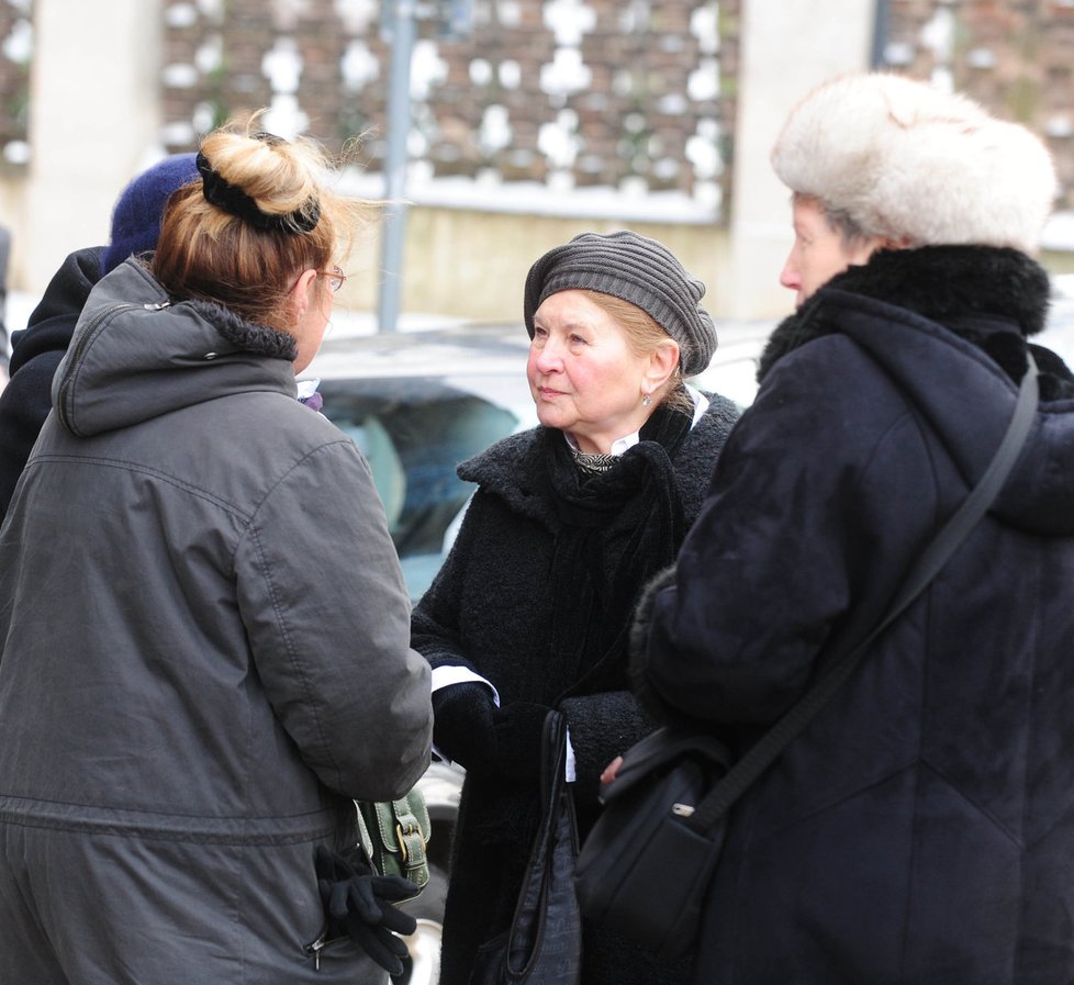 Vdova po režisérovi Otomaru Krejčovi Marie Tomášová