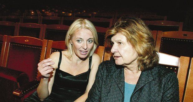 Scénáristka Milena Jelínek s Veronikou Žilkovou.