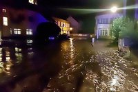 ONLINE: Česko zasáhly bouřky a silné deště. Hladiny řek stoupaly, hrozily povodně