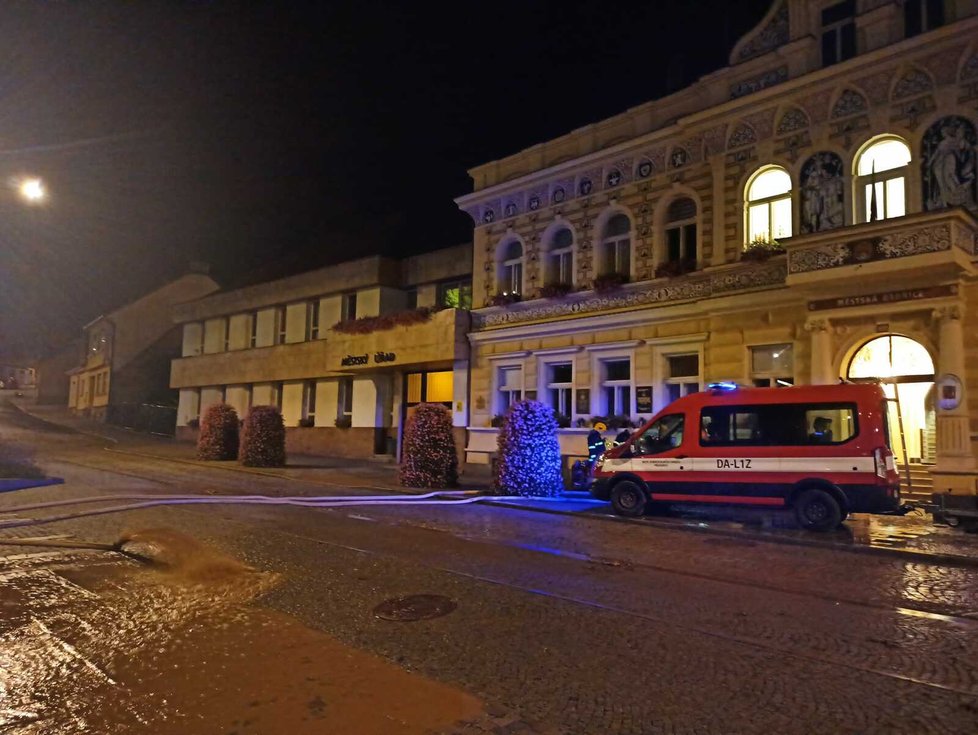 Vydatný déšť zasáhl také Milevsko na Písecku. Likvidace škod potrvá několik týdnů.