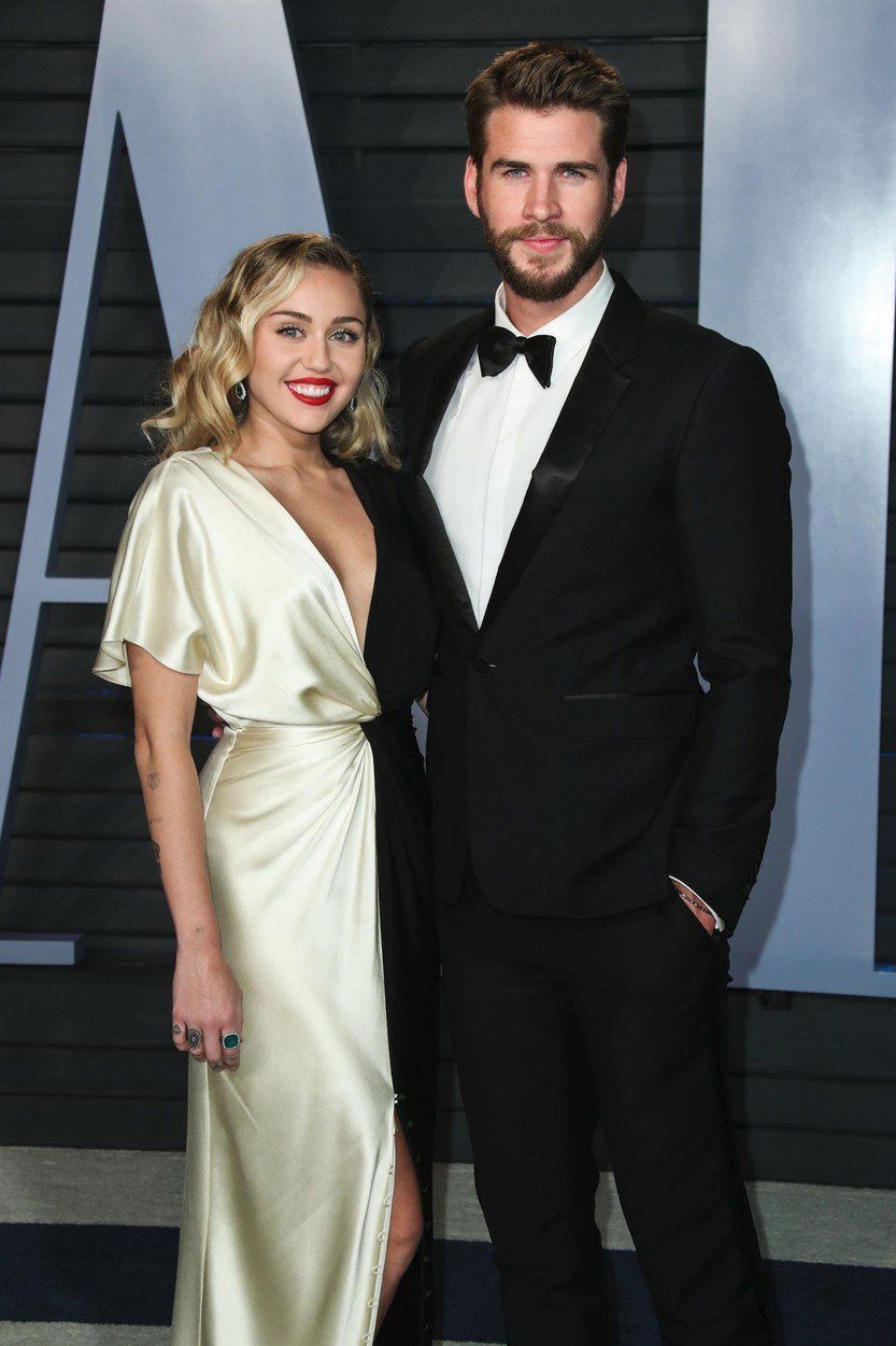 Miley Cyrusová a Liam Hemsworth