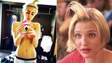 Něco na té Miley Cyrus je: Zahrála si na Cameron Diaz, ale nahoře bez!