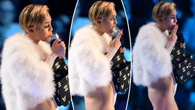 Miley Cyrus šokovala přítomné hvězdy i diváky u televizních obrazovek, když si během přímého přenosu zapálila cigaretu nápadně připomínající joint!