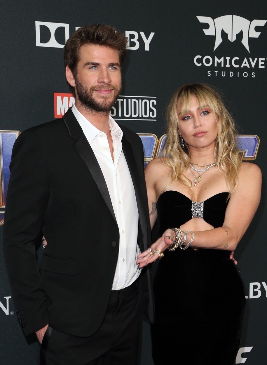 Miley Cyrus a bývalý manžel Liam Hemsworth