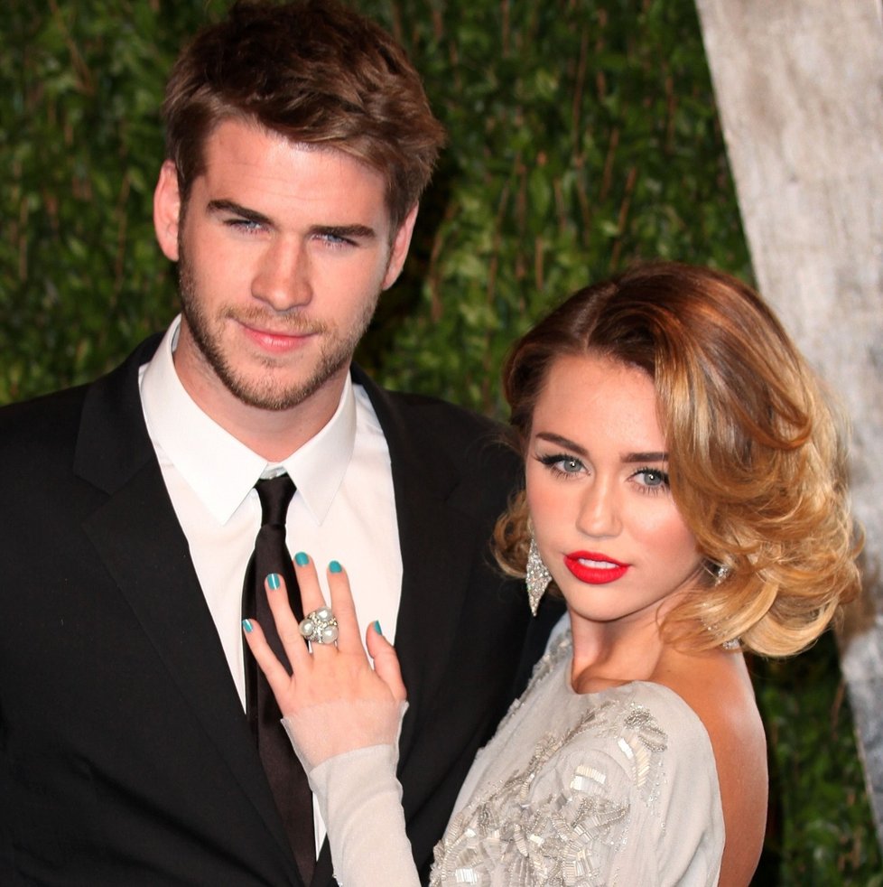 Miley Cyrus s Liamem Hemsworthem