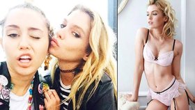 Miley Cyrus randí s belgickou modelku Stellou Maxwell.