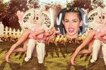 Divoška Miley Cyrus ví, jak zaujmout pozornost: Na nových snímcích dostává naplácáno od velikonočního králíčka!