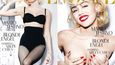 Miley Cyrus se svlékla pro německou mutaci časopisu Vogue.