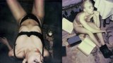 Miley Cyrus s pěnou mezi nohama se šklebí do fotoaparátu. Ta holka fakt děsí