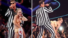 Z dětské hvězdičky nemravná čertice: Miley Cyrus předvedla sex před zraky diváků!