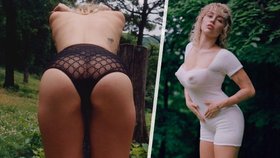 Miley Cyrusová opět provokuje: Umělá prsa a luxusně vyšpulený zadeček!