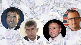 Nejbohatšími Čechy jsou Kellner, Babiš a Tykač. Nejvíce si polepšil Daniel Křetínský.