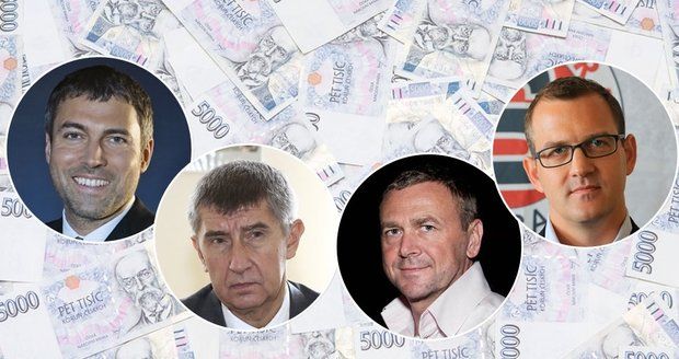 Nejbohatší Češi: Babiš ztratil 20 miliard, majetek nejvíc zhodnotil Křetínský