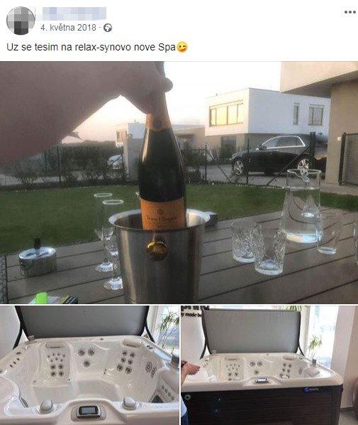 Máma se na facebooku chlubila luxusními dary i dovolenými od syna.