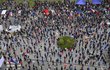 Demonstrace Hrad za hranou spolu Milion chvilek proti Zemanovi a Babišovi