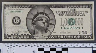 Dívka z Uherského Hradiště chtěla ve směnárně vyměnit milionovou bankovku. Nevyšlo to 