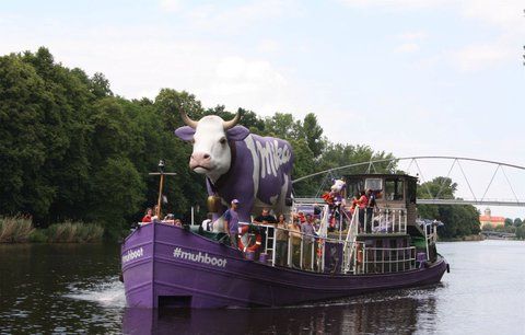 Milka loď míří do Litoměřic