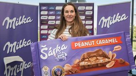 Medailistka Šárka Strachová má svou vlastní čokoládu