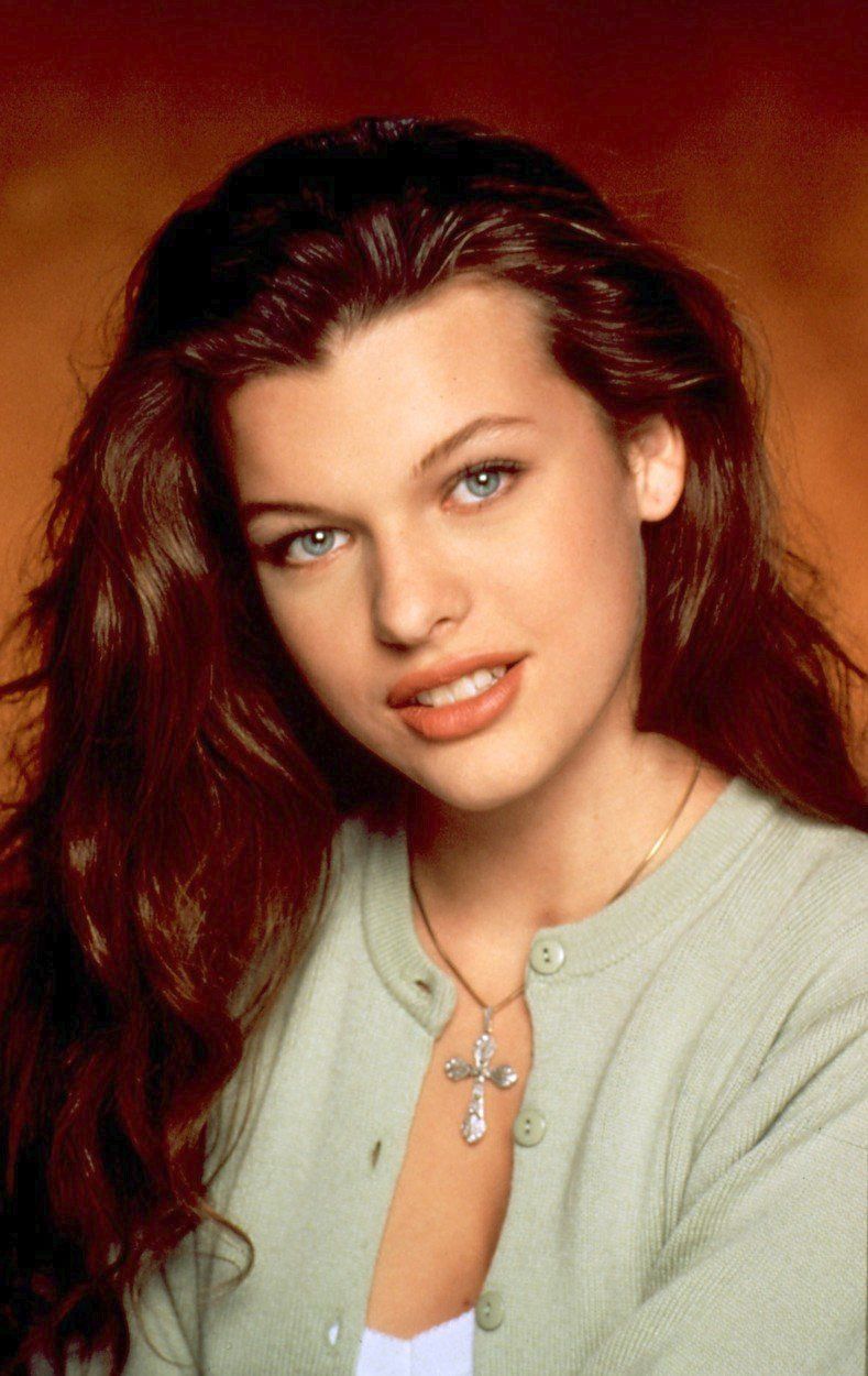 Mladičká Milla Jovovich