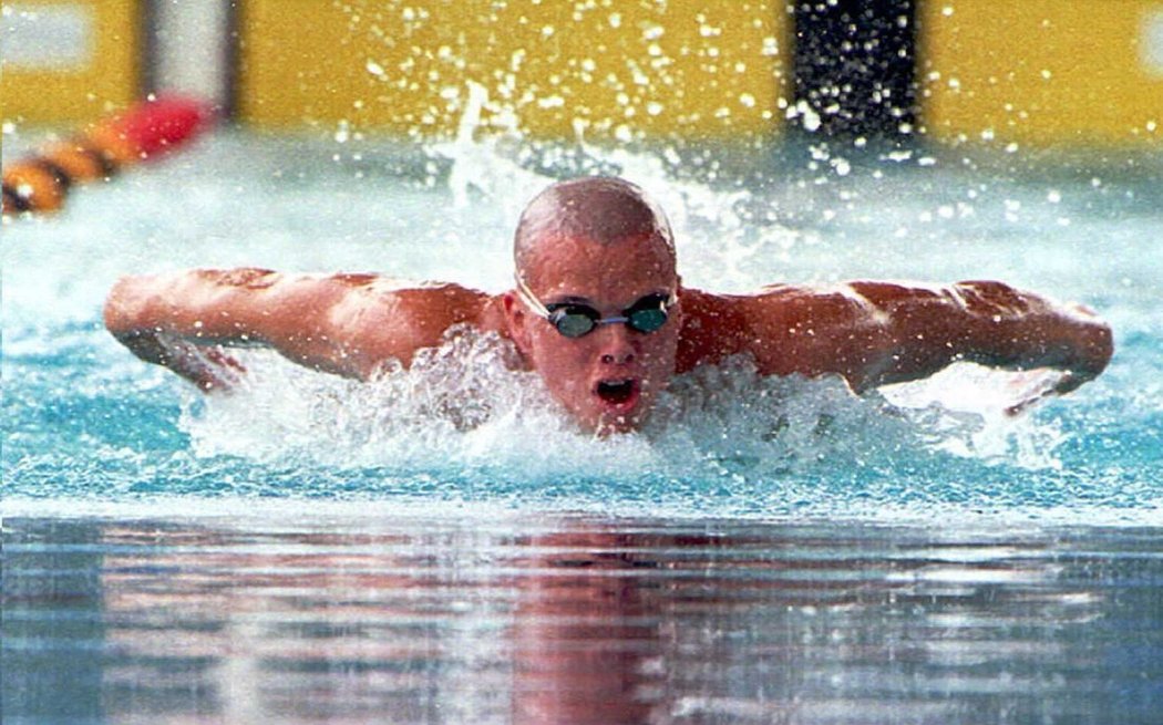 Plavec Scott Miller - stříbrný medailista z Her v Atlantě 1996